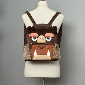 Danielle Nicole Brown Beast Face Backpack